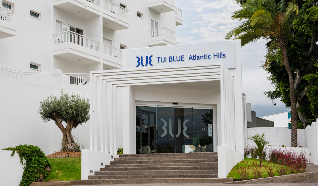 Entrée de l'hôtel TUI BLUE Atlantic Hills à Tenerife.