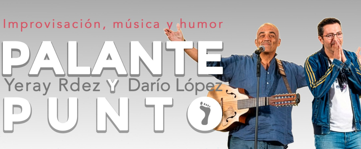 Improvisation, musique, humour, PALANTE Yeray Rdez y Darío López PUNTO, guitare.