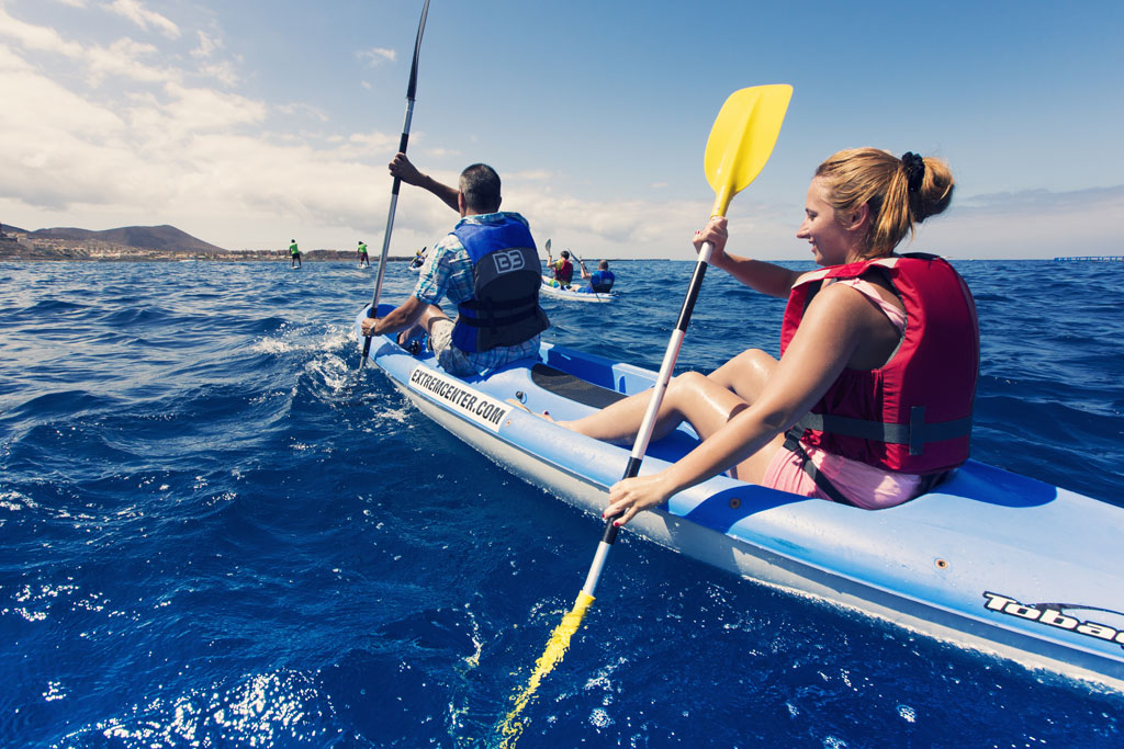 Le kayak Tenerife