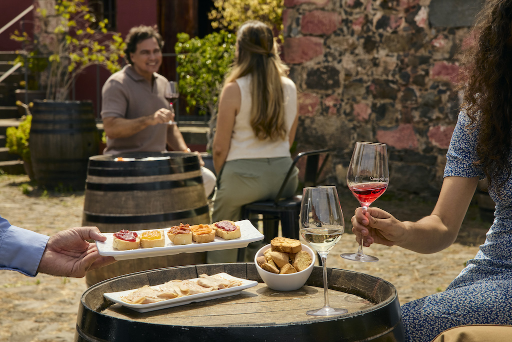 Tapas et dégustation de vins à la Casa del Vino, Tenerife.