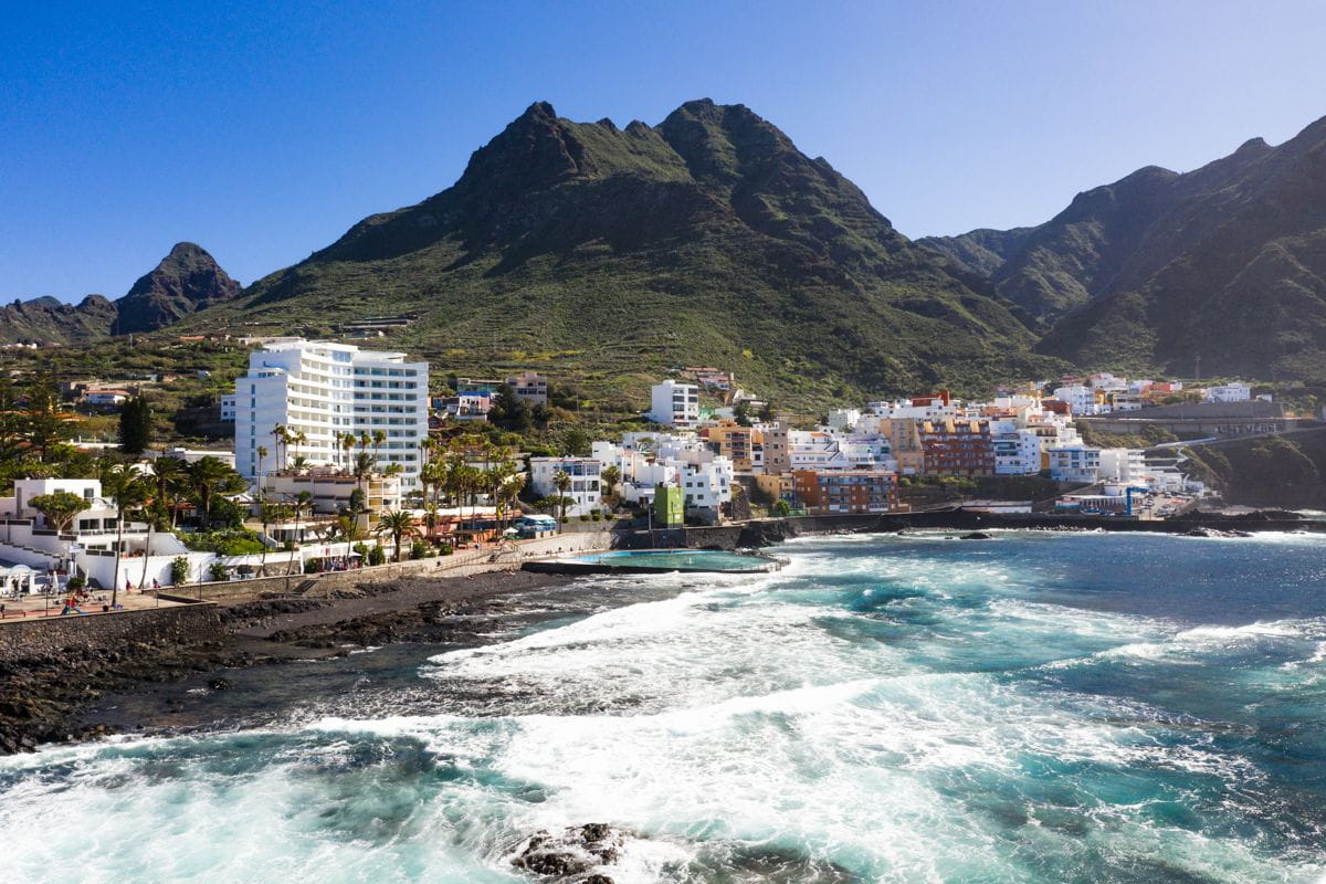 OCÉANO HOTEL HEALTH SPA - TENERIFE - Blick vom Meer