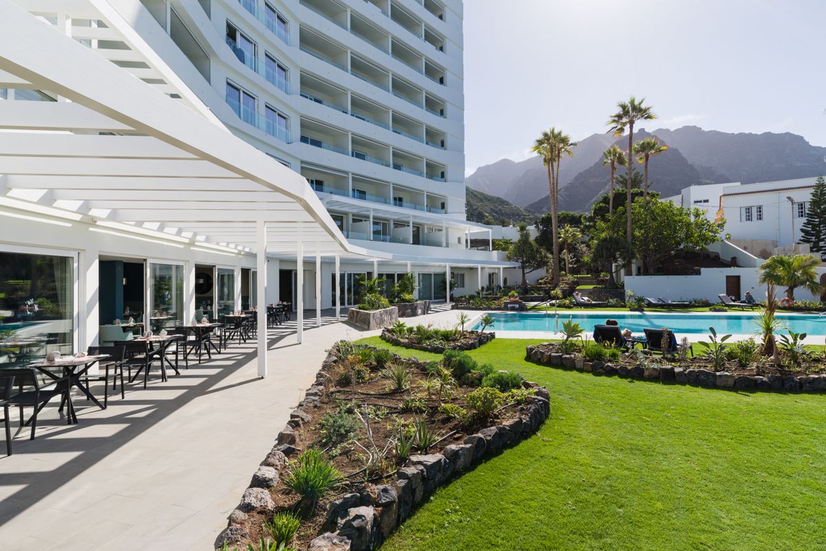 OCÉANO HOTEL HEALTH SPA - TENERIFE -Garden Restaurantterasse